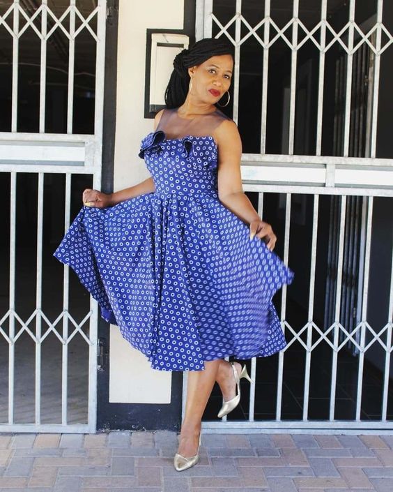 Lesotho Seshoeshoe Dresses 2020 for Women styles 2d