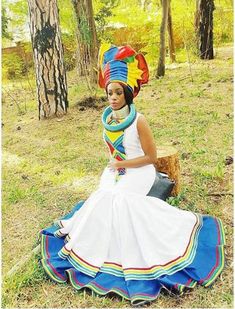 Zulu And Pedi Traditional Wedding Dresses – styles 2d