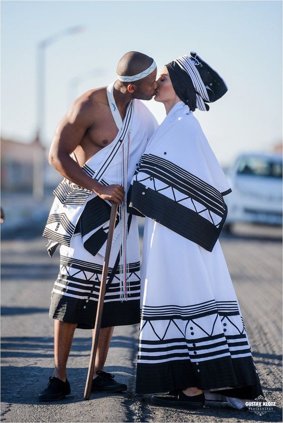 South African Xhosa Shweshwe Dresses 2020 Styles 2d 8106