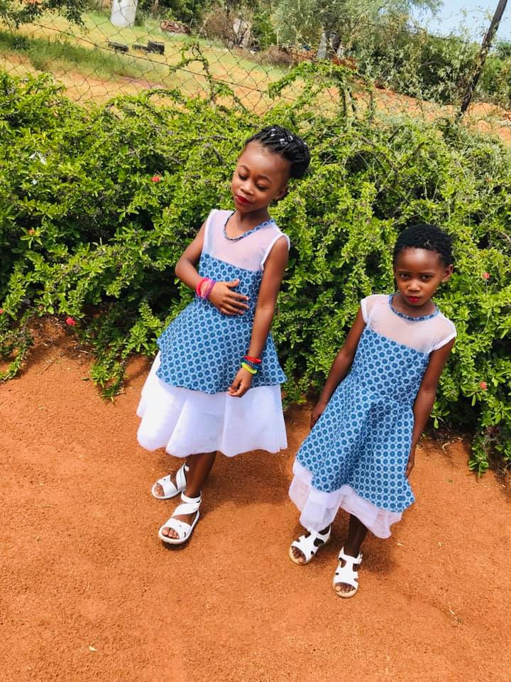 Different Shweshwe traditional outfits for kids – styles 2d