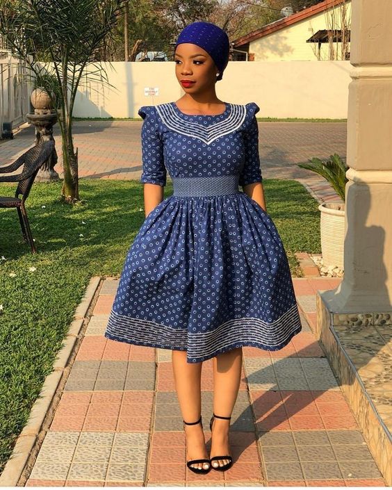 Shweshwe Fashion trends in south africa 2020 – styles 2d