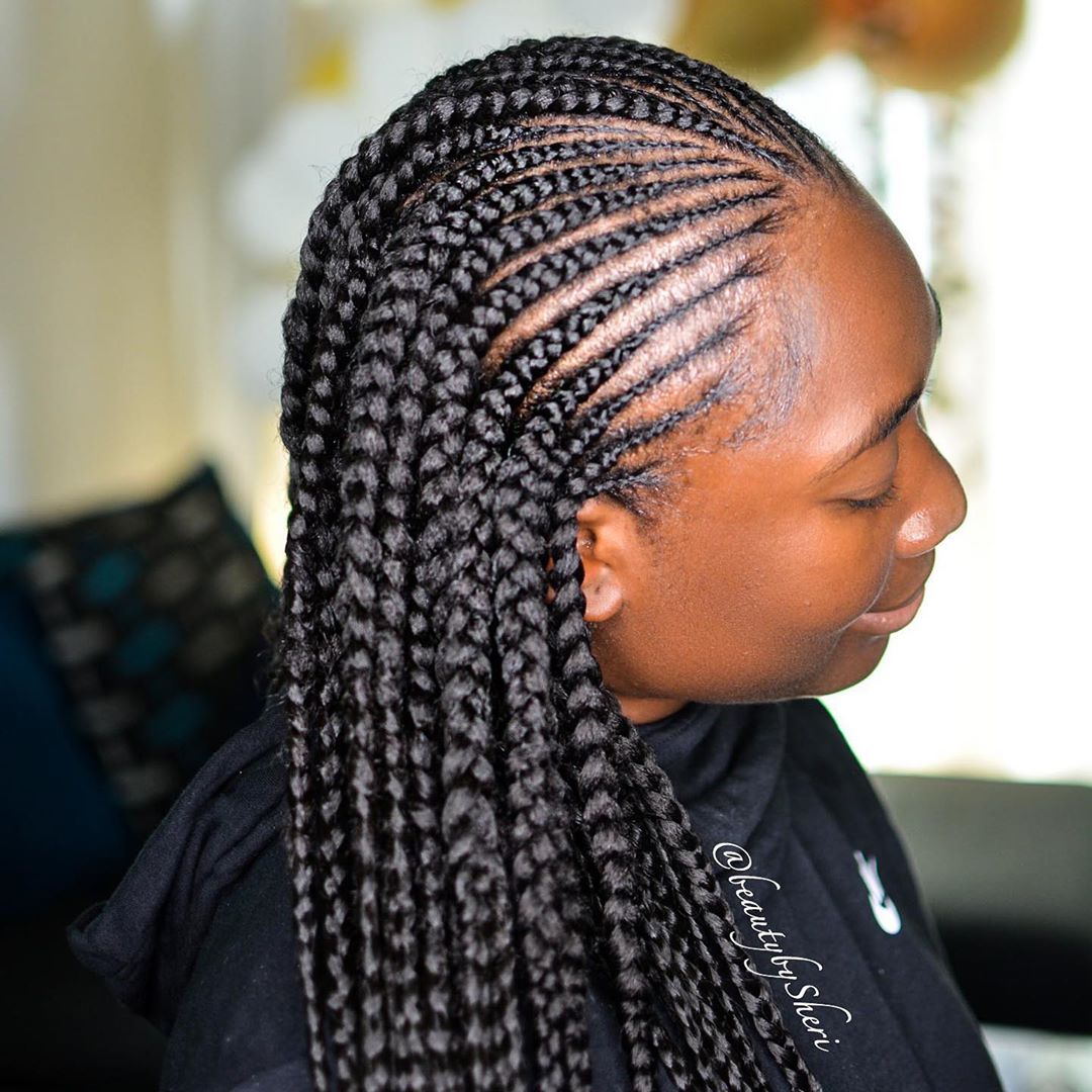 23+ Ideas African Braided Hairstyles Black Girls styles 2d