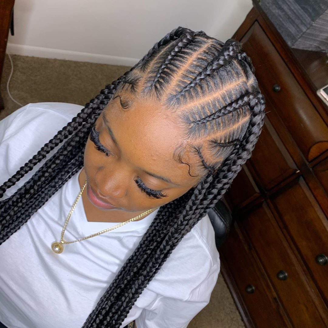 20 Best Cornrow Braid Hairstyles For Women In 2020 Styles 2d 