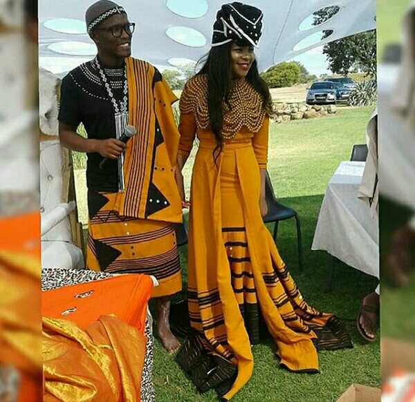 Beautiful Xhosa Umbhaco Traditional Wedding Attire Styles 2d