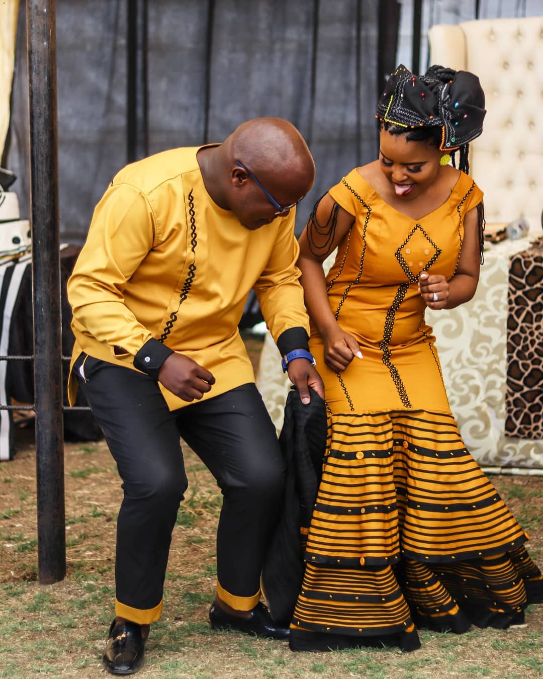 South African Traditional Wedding Attire