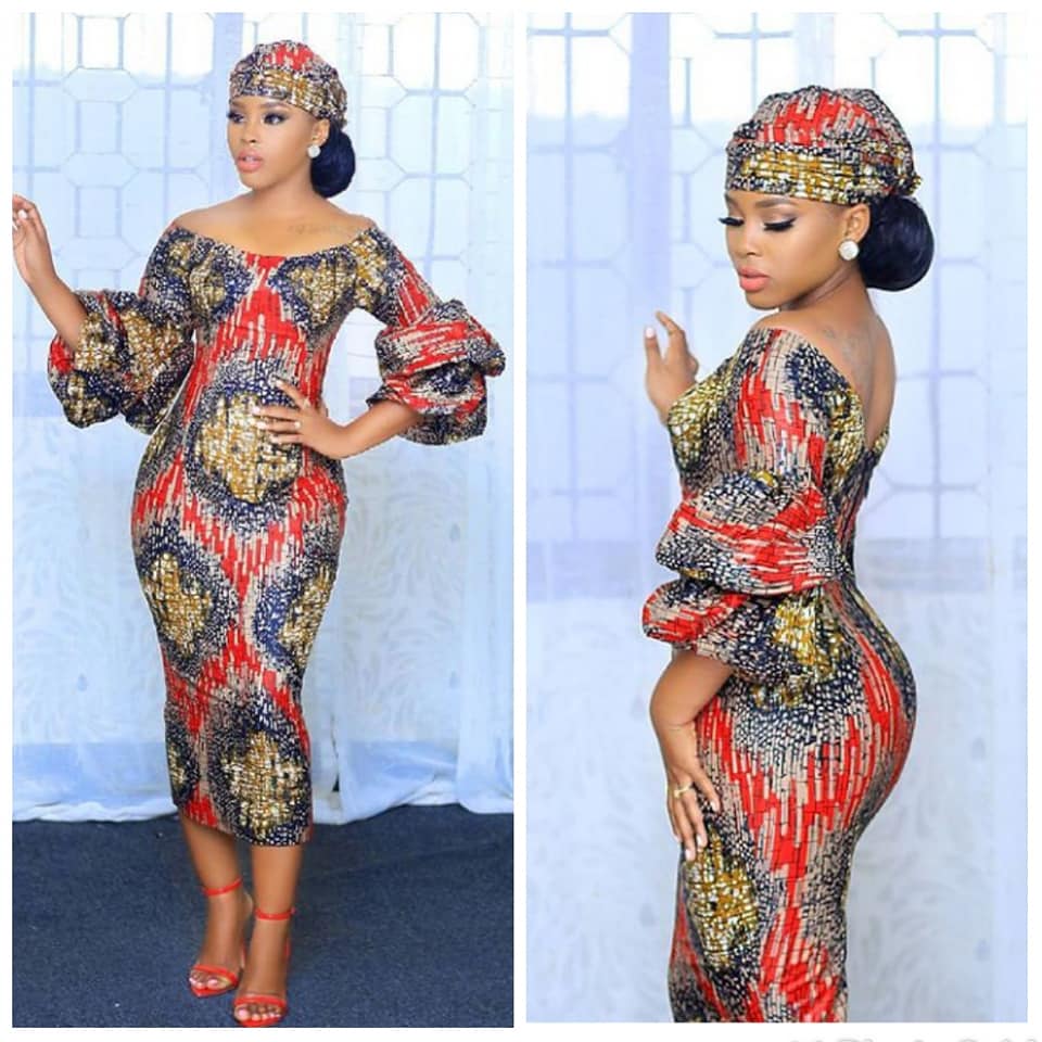 African Print Midi and Maxi Dress Collection for Ladies – styles 2d