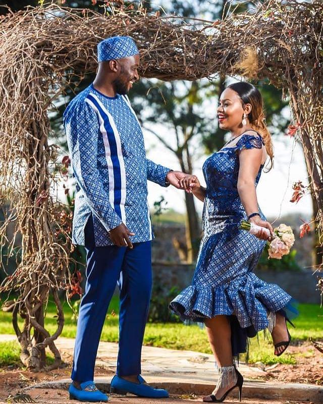 Botswana Traditional Shweshwe Wedding Dresses In 2024 – styles 2d