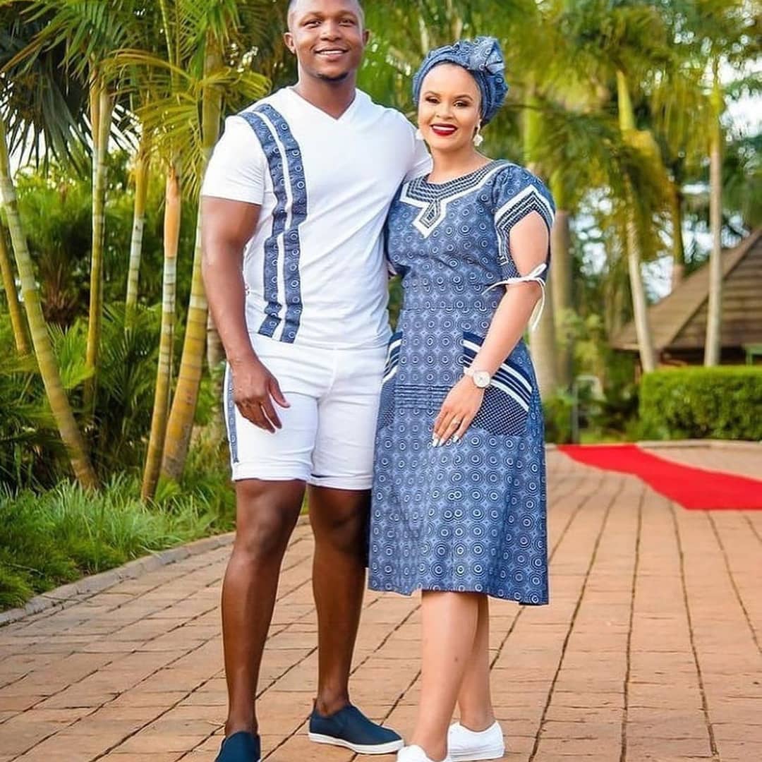 Botswana Traditional Shweshwe Wedding Dresses In 2022 – styles 2d
