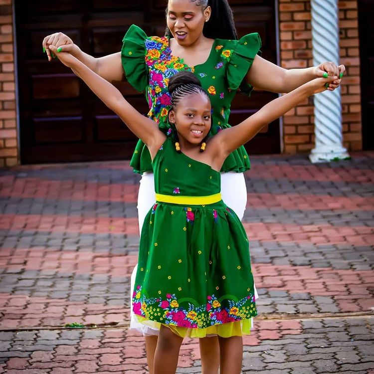 tsonga couple attire