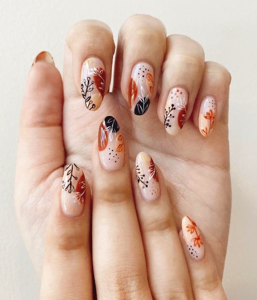 23+ Best September Nail ideas To Try In Fall 2021 styles 2d