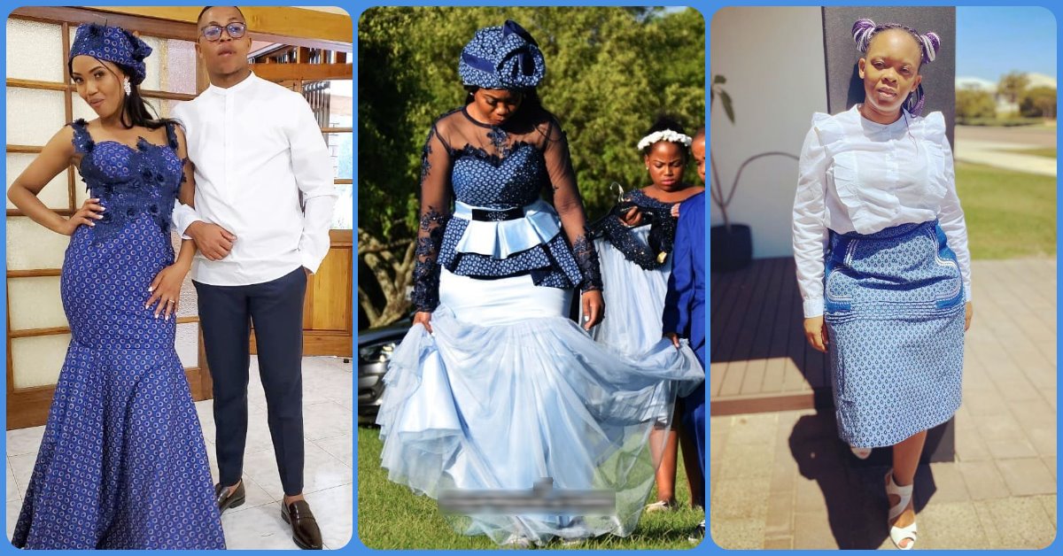 20+ South African Shweshwe Dress Designs Fo Classy Ledies – Latest African