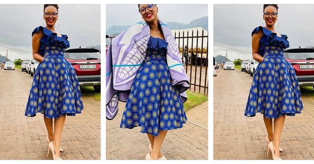 Lovely Tswana Traditional Dresses 2024 For African Women – styles 2d