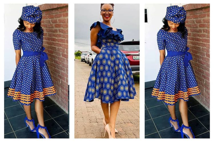 Modern Tswana Traditional Dresses for Wedding 2023 – Latest African