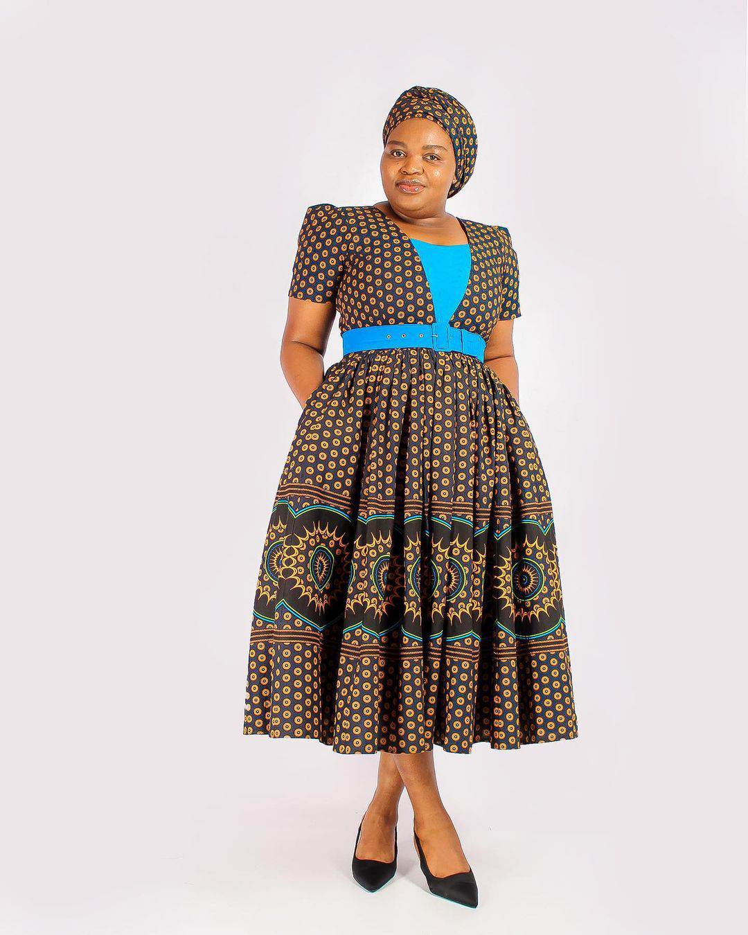 Latest Modern Seshoeshoe Dresses 2023 For African Ladies – Latest African