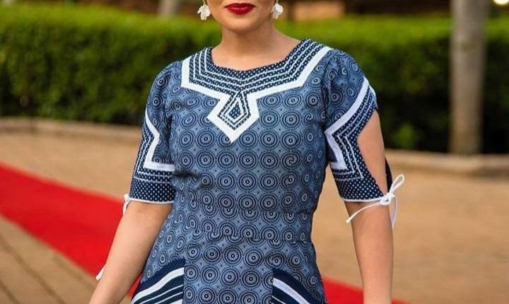 shweshwe dresses for makoti 20228