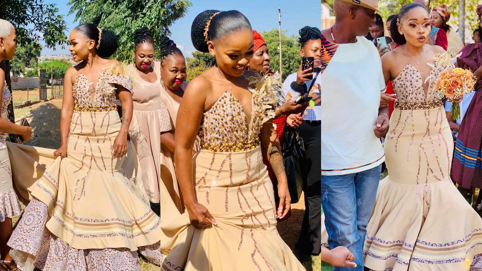 Tswana Traditional Dresses For Wedding 2024 African 4