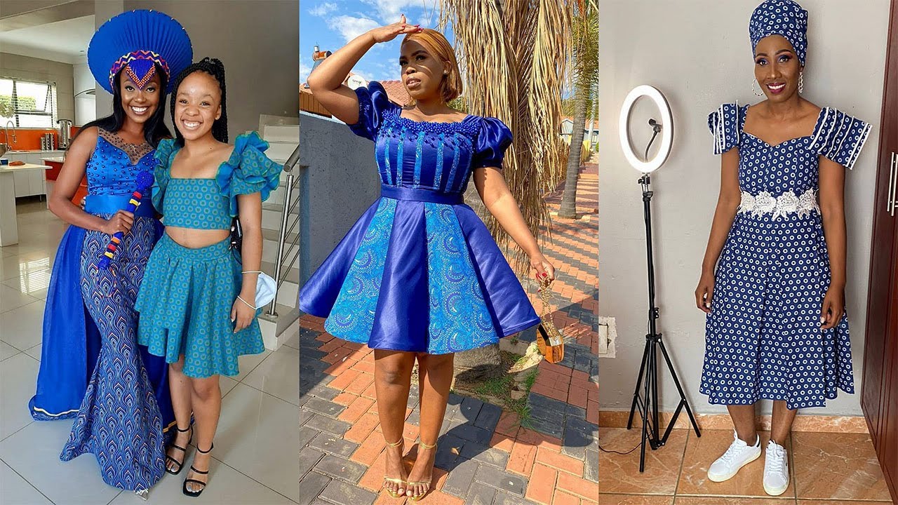 Stunning Traditional Seshoeshoe Dresses For Makoti 2024 – African10