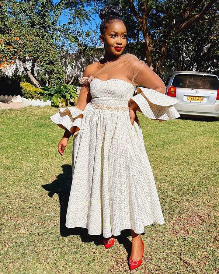 20+ Amazing Shweshwe Tswana Traditional Attire Fo Classy Ledies – styles 2d