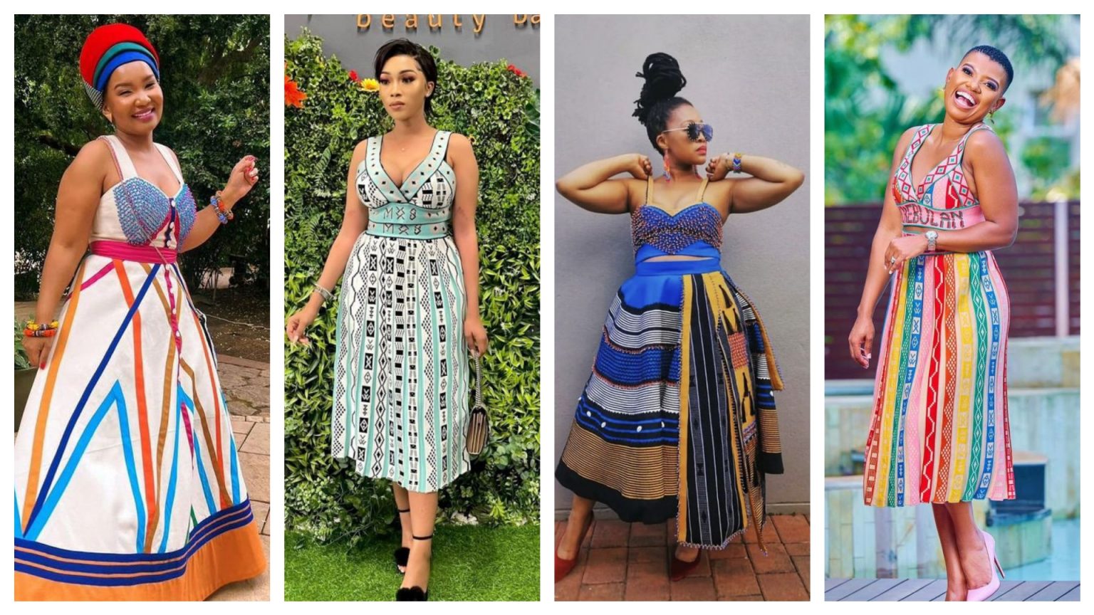 TRENDY SOUTH AFRICAN MAXHOSA DRESSES FOR LADIES – styles 2d