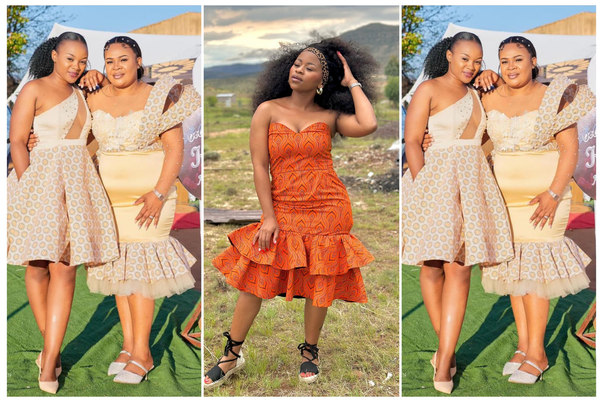 Shweshwe Dresses 2024: Celebrating African Heritage In Modern Fashion 